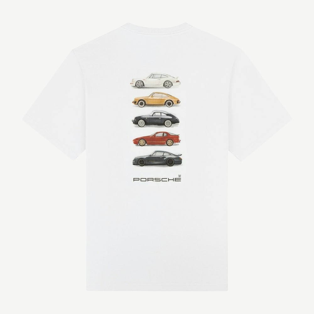 X Porsche Fleet Tee White