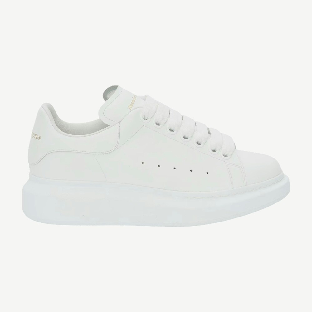 Oversized Triple White W