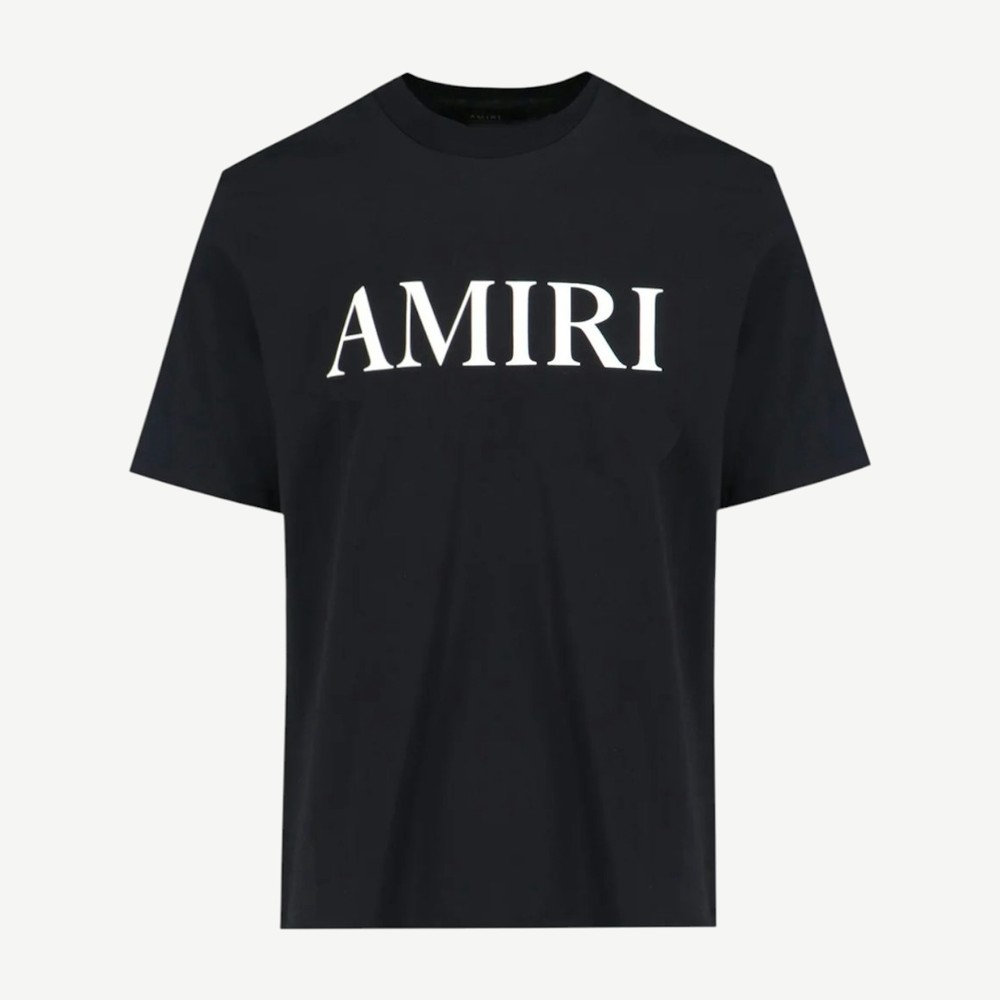 Core Logo Tee Black White
