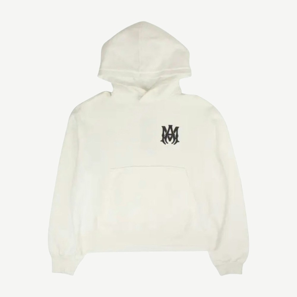 MA Core Logo Hoodie White
