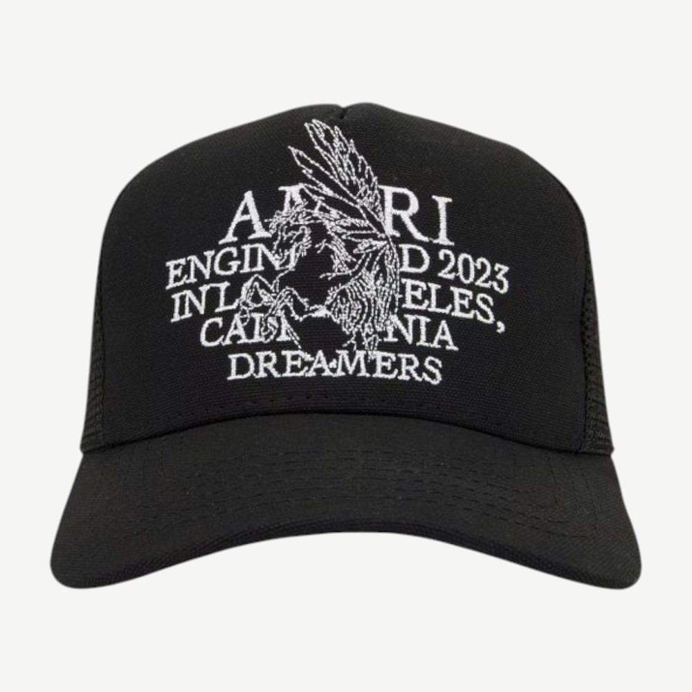 Pegasus Trucker Hat Black