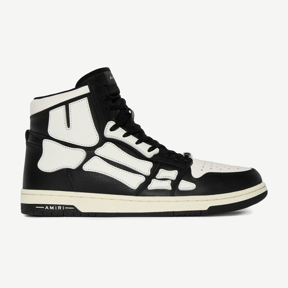 Skel Top Hi Black White