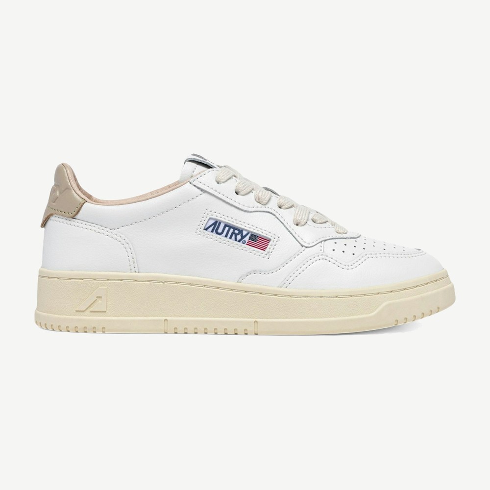 Medalist Leather Low White Tidal Foam W