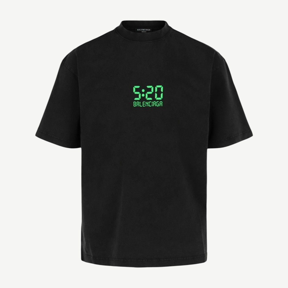 520 Graphic T Shirt Wash Black Green