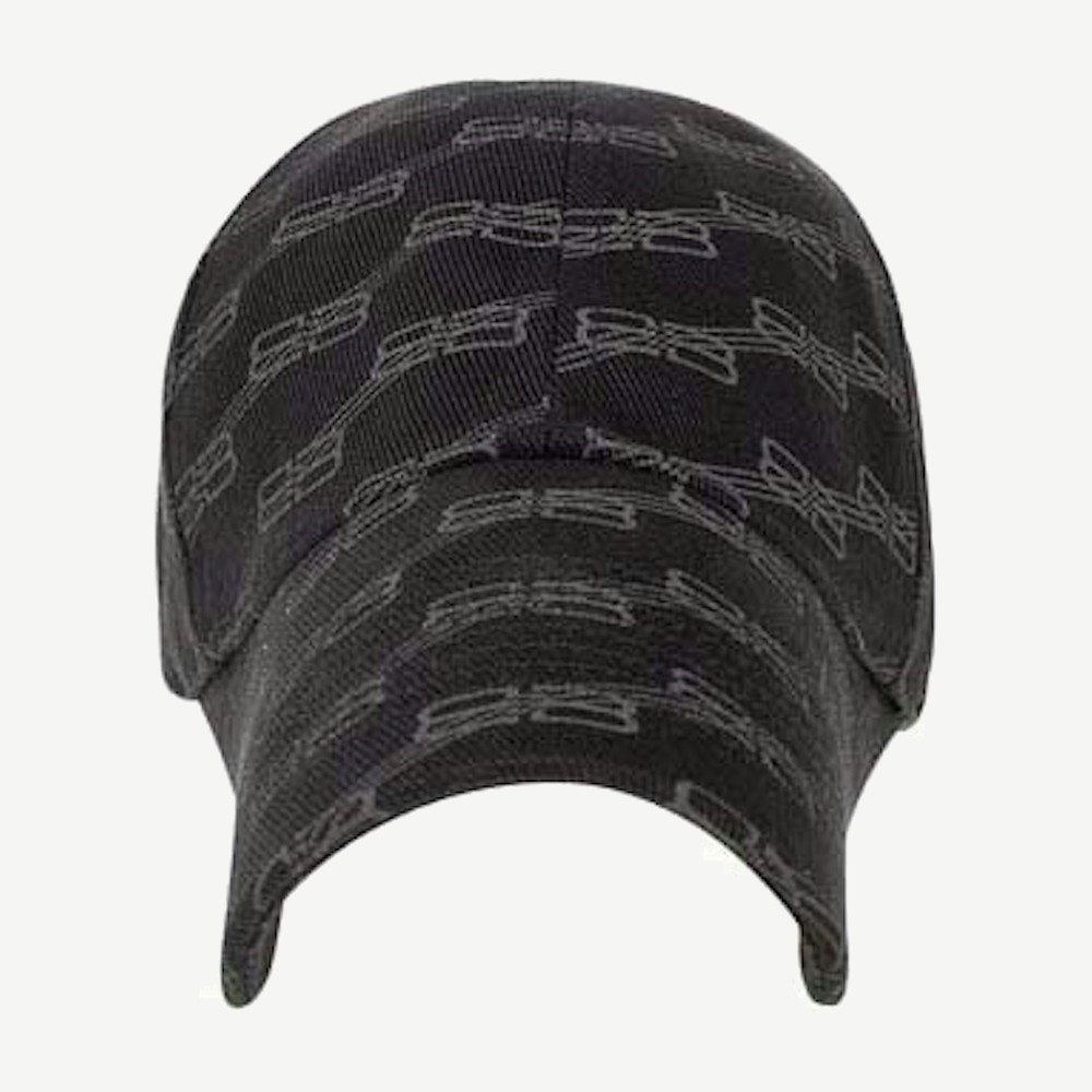 Bb Monogram Cap Black