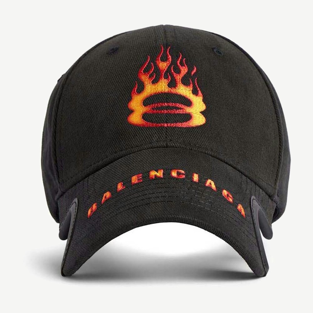 Burning Unity Cap Black Orange