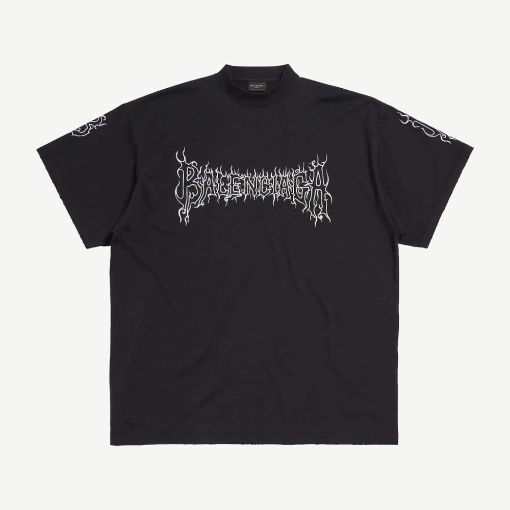 Darkwave T Shirt Black White