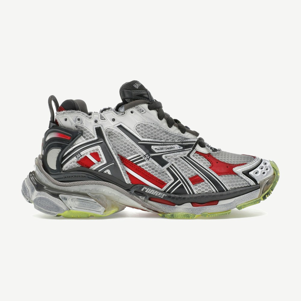 Runner Black White Red Neon Yellow