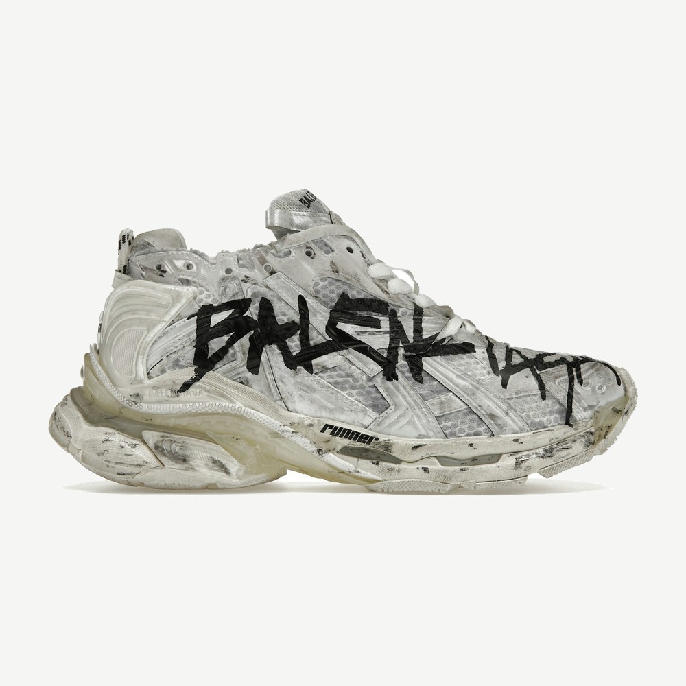 Runner Graffiti White