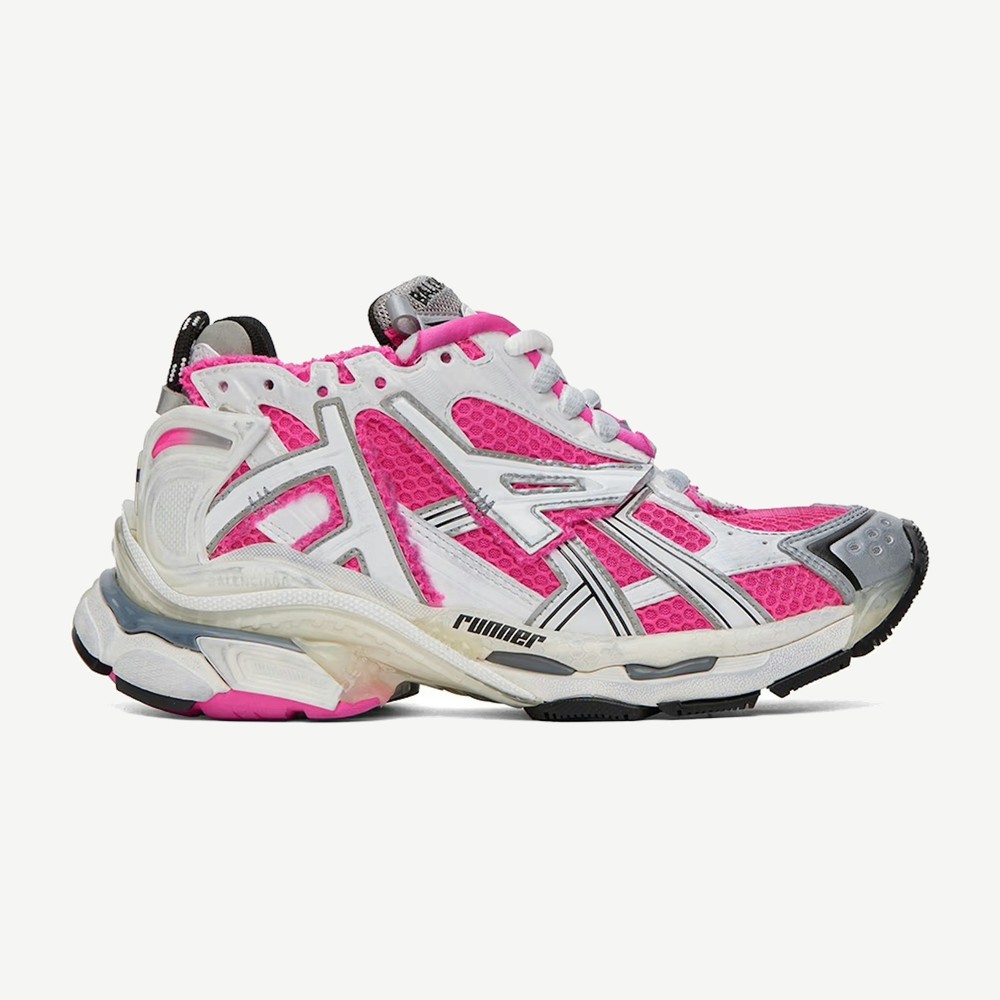 Runner White Fluo Pink W