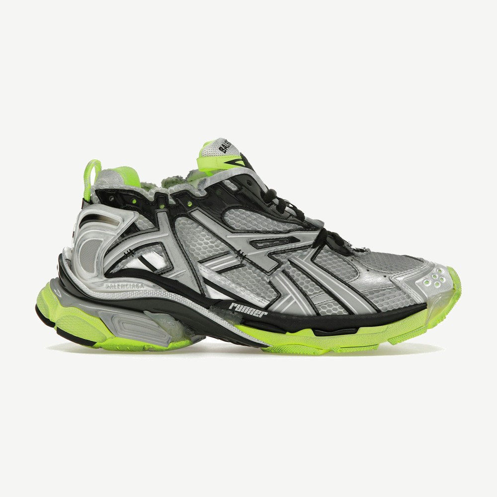 Runner White Neon Yellow