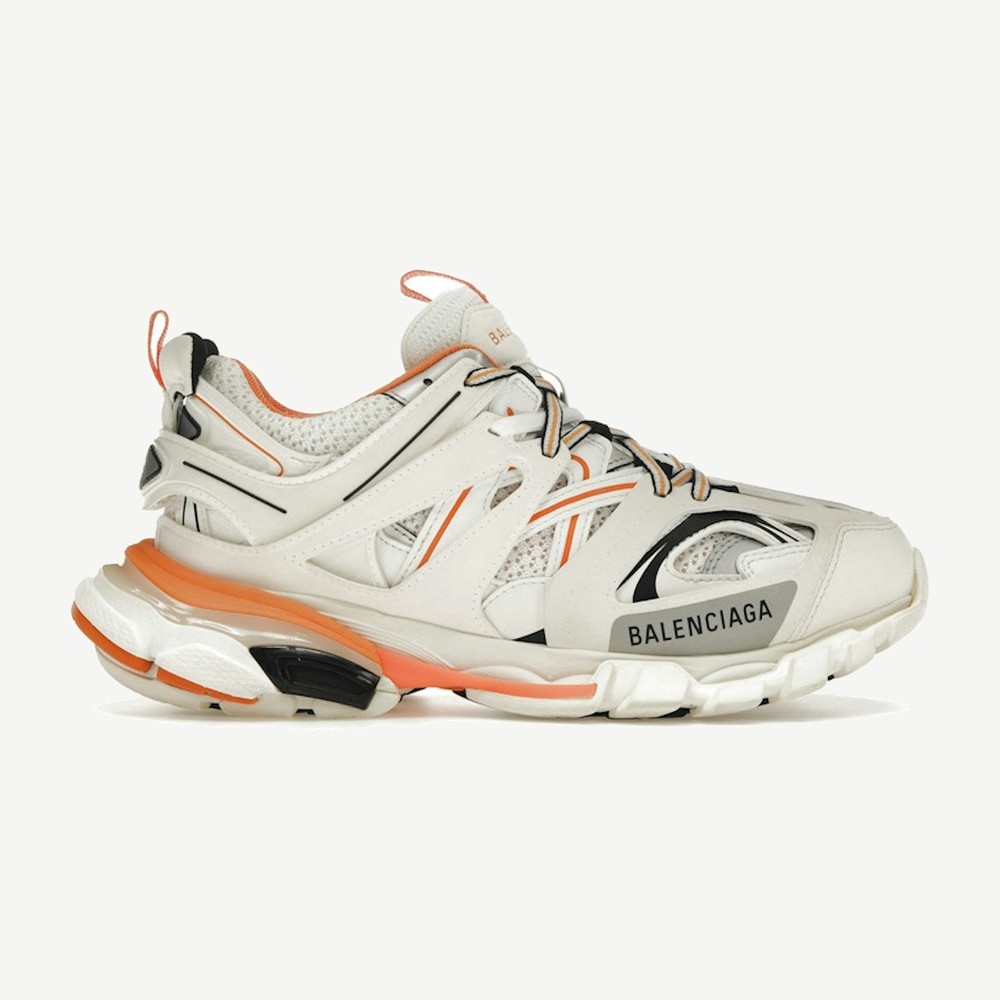 Track White Orange W