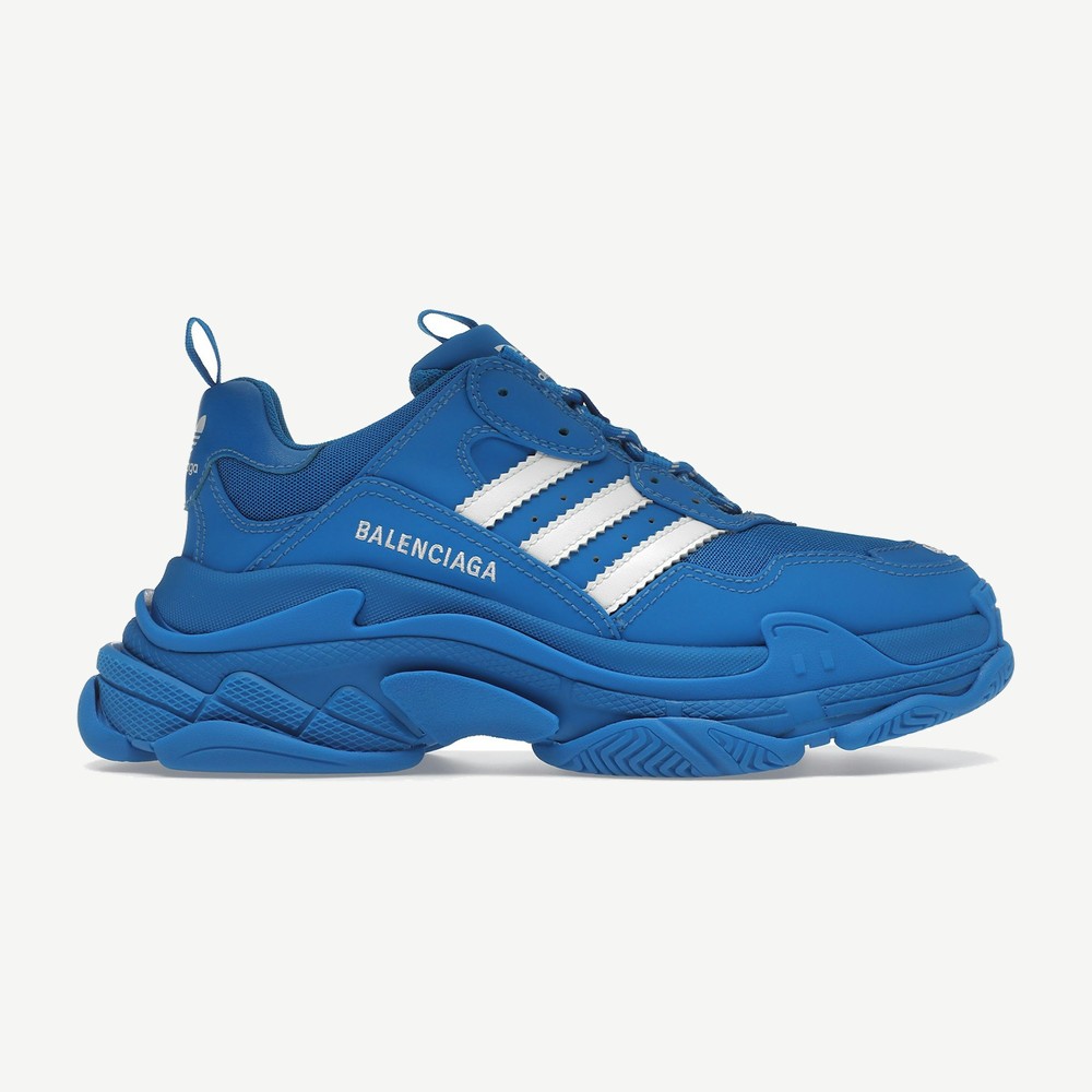 Triple S Adidas Blue White
