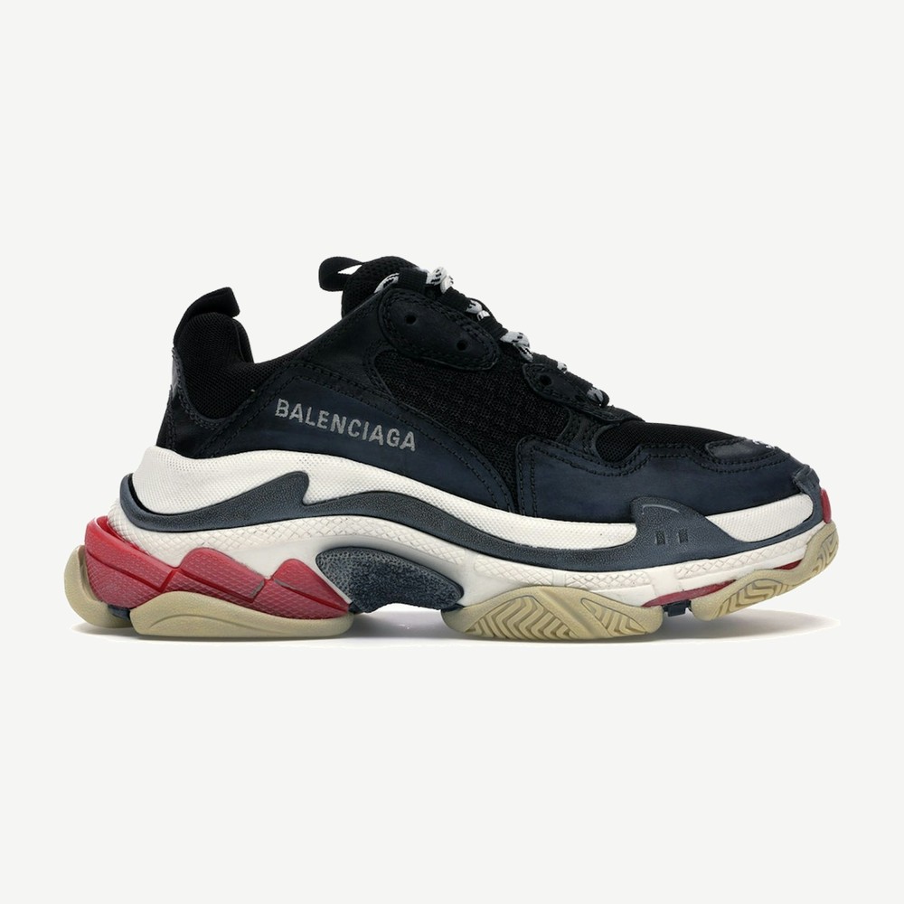 Triple S Black White Red W 2018