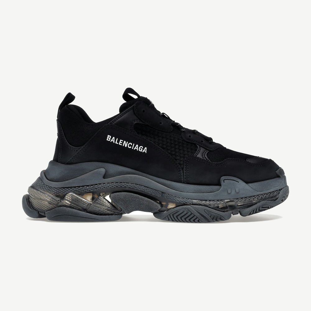 Triple S Clear Sole Triple Black
