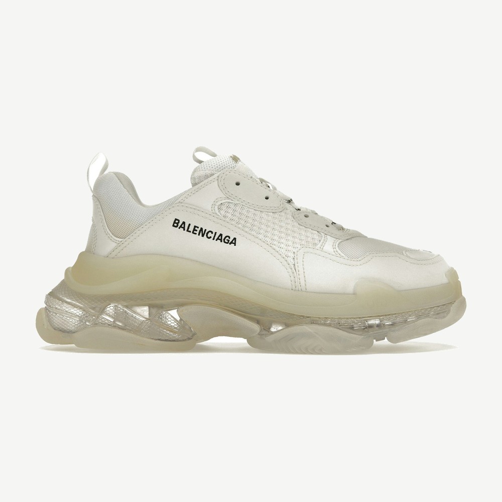 Triple S Clear Sole Triple White
