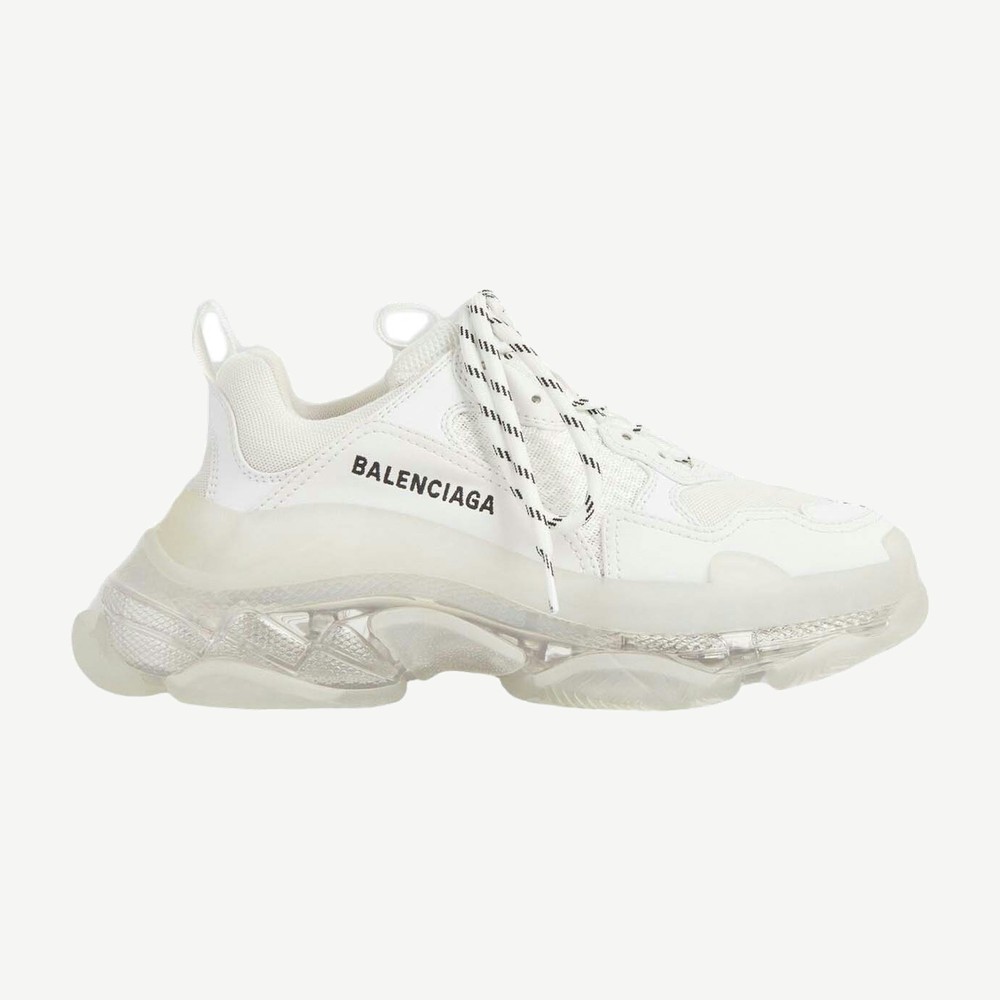 Triple S Clear Sole White W