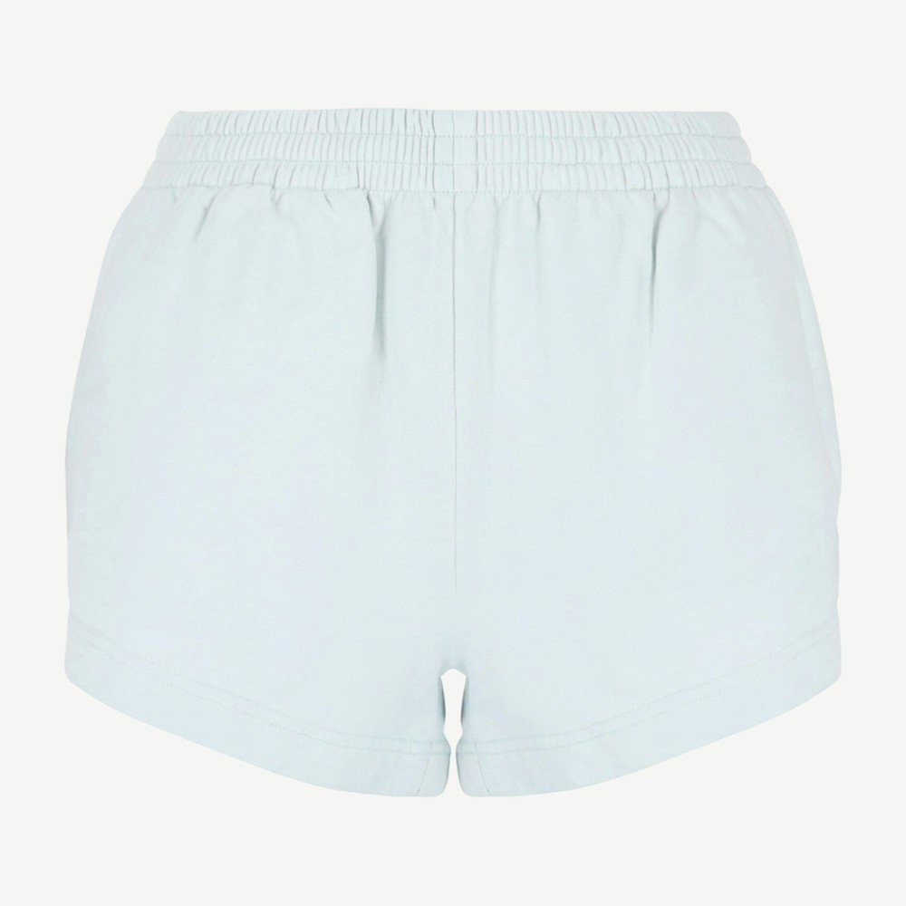 Womens Cotton Running Shorts Dirty White