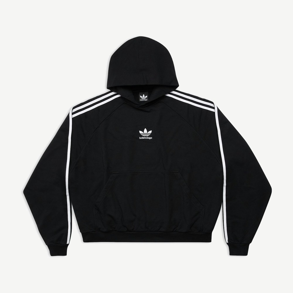 X Adidas Hoodie Large Fit Black