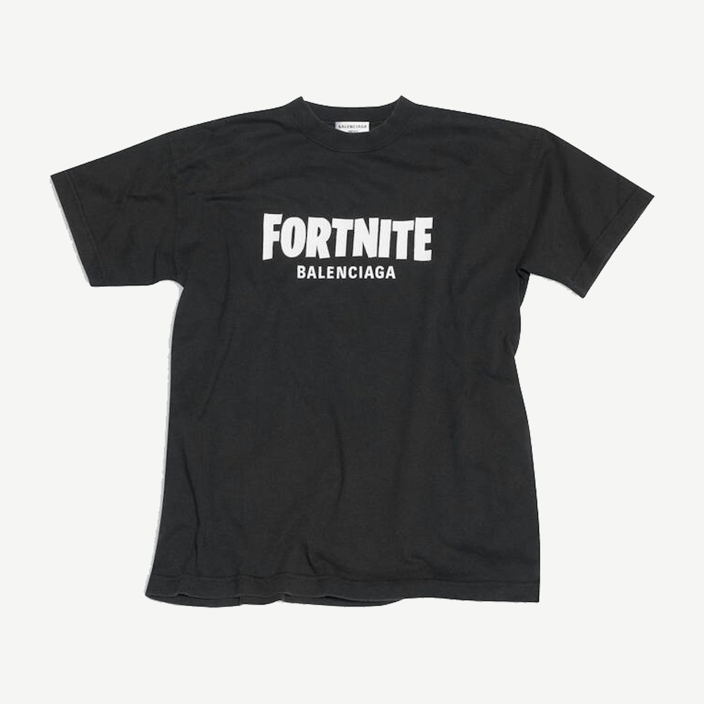 X Fortnite2021 Medium Fit T Shirt Black