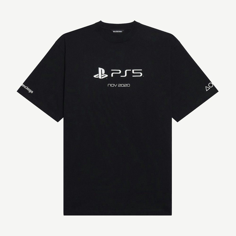 X Playstation Boxy T Shirt Black