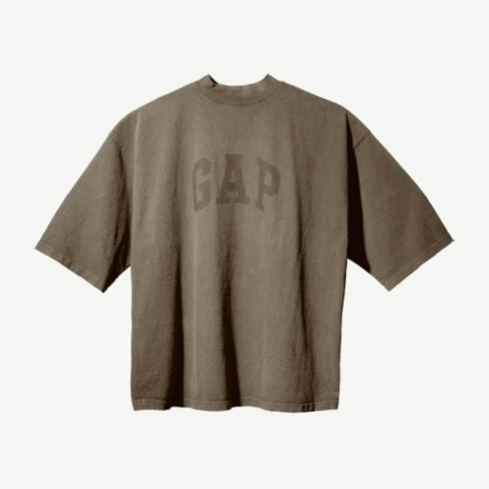 Yeezy Gap Engineered By Balenciaga Dove 3 4 Sleeve T Shirt Beige