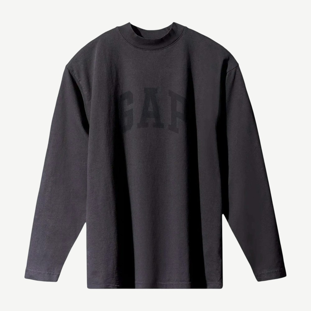 Yeezy Gap Engineered By Balenciaga Dove L S Tee Dark Grey