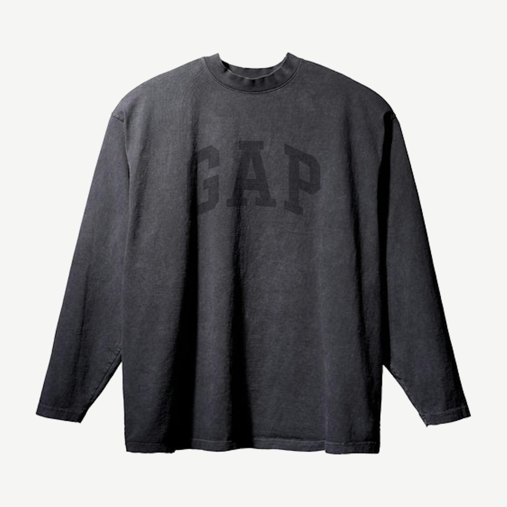 Yeezy Gap Engineered By Balenciaga Dove Longsleeve Tee Black