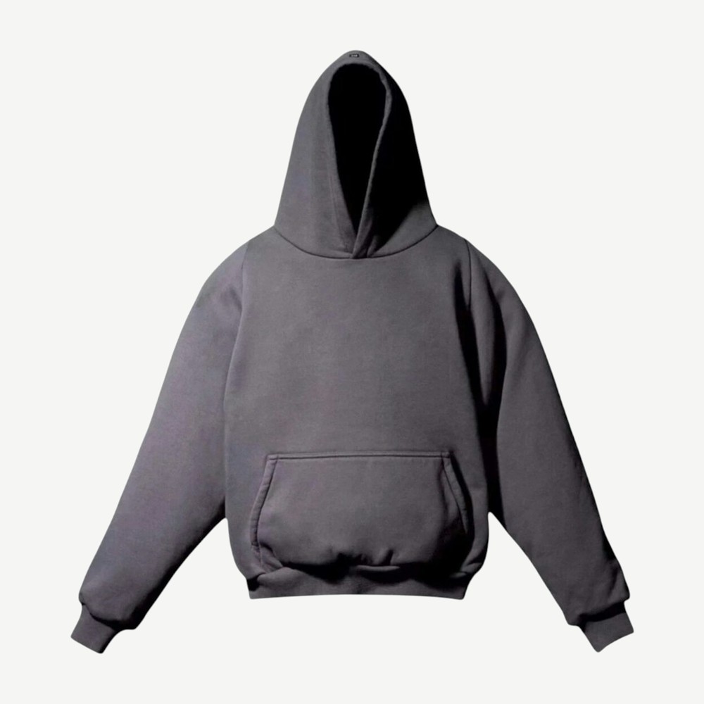 Yeezy Gap Engineered By Balenciaga Shrunken Hoodie Grey