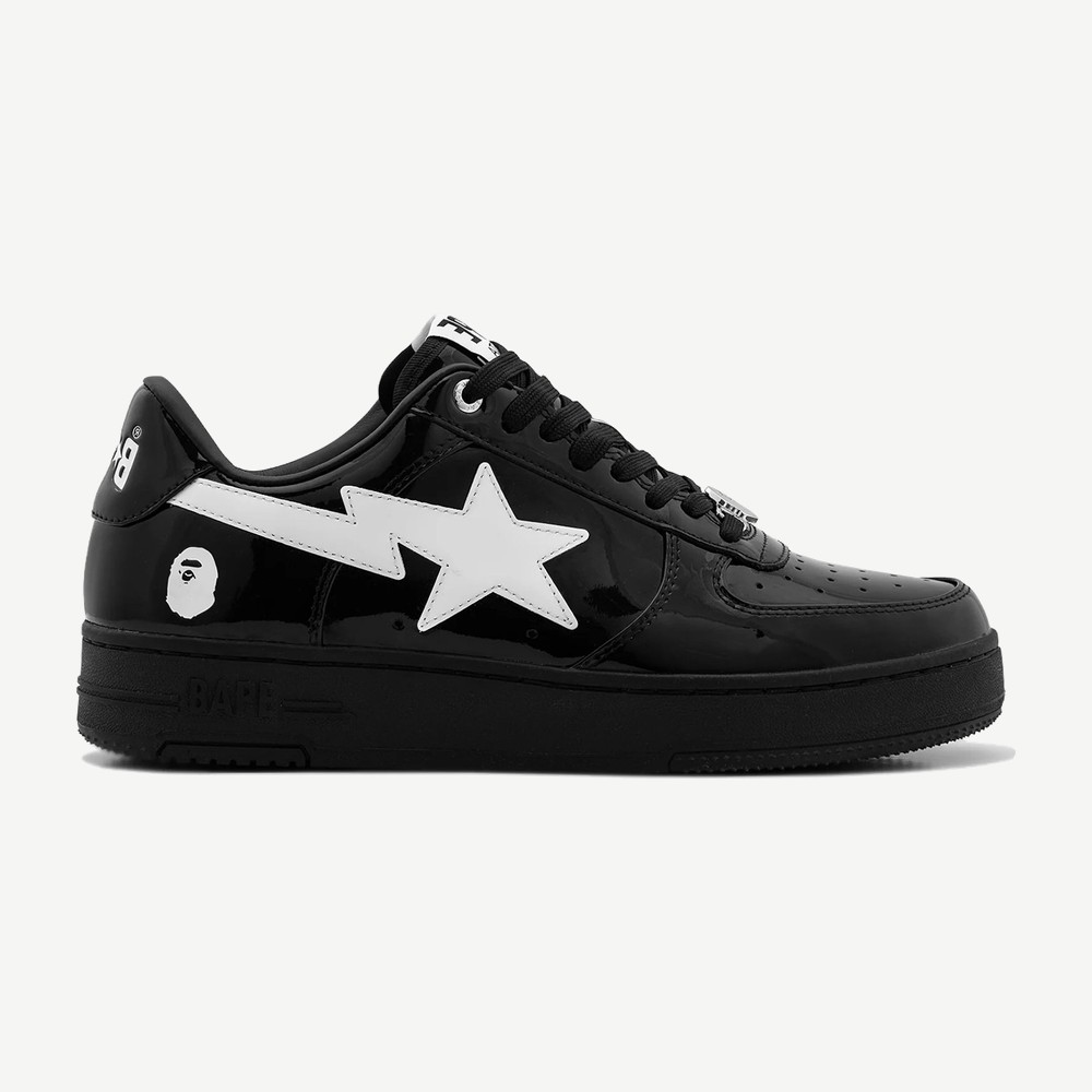 A Bathing Ape Bape Sta 2 Black White