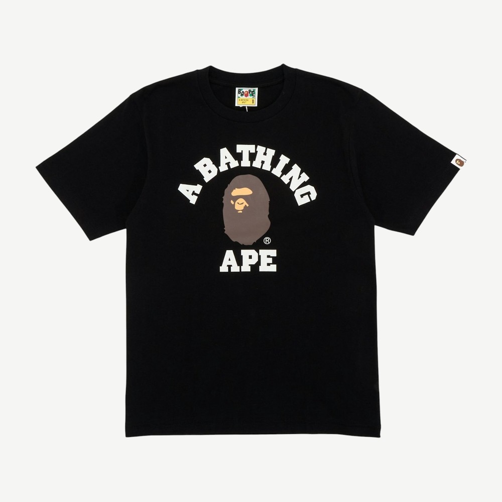 College Tee Black