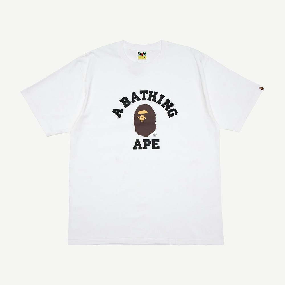 College Tee White