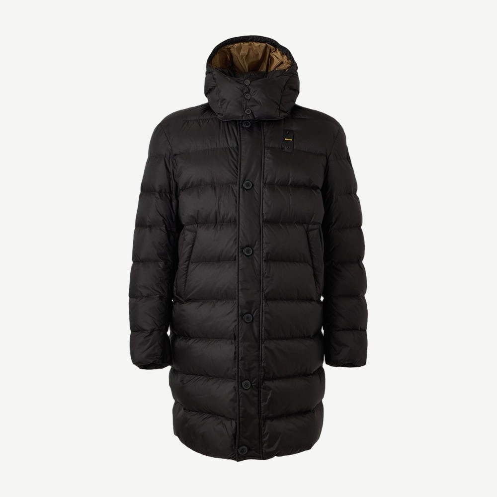 Carver Long Down Jacket Black