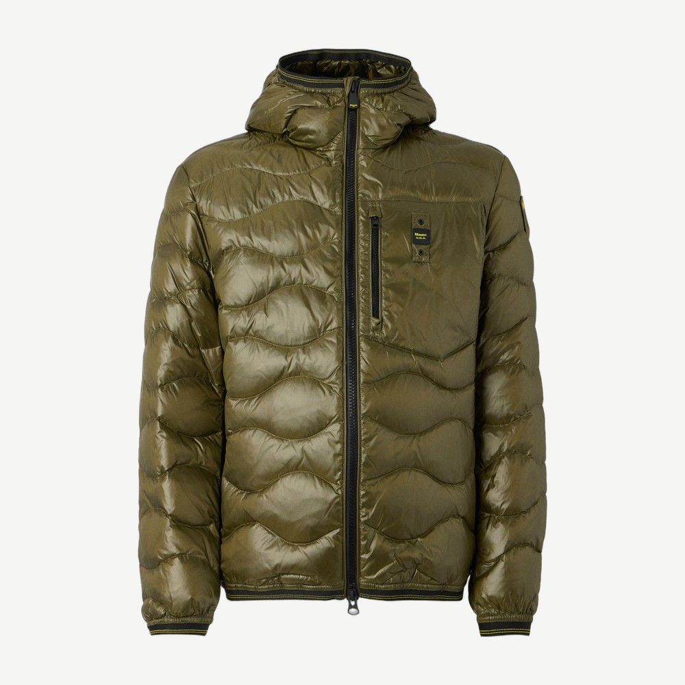 Wave Down Jacket Forest Green