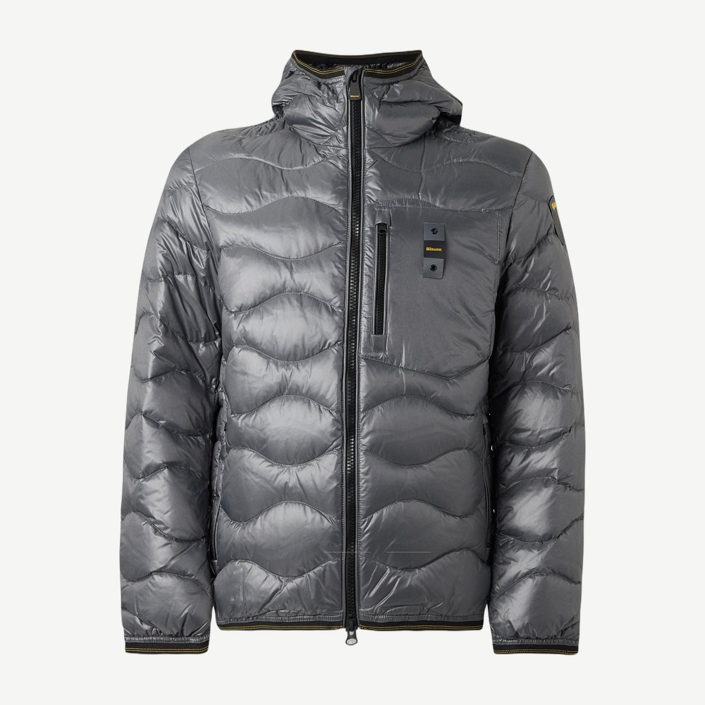 Wave Down Jacket Grey