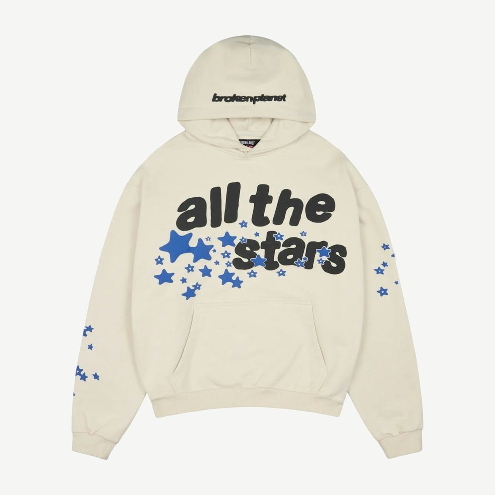 All The Stars Hoodie Ivory White