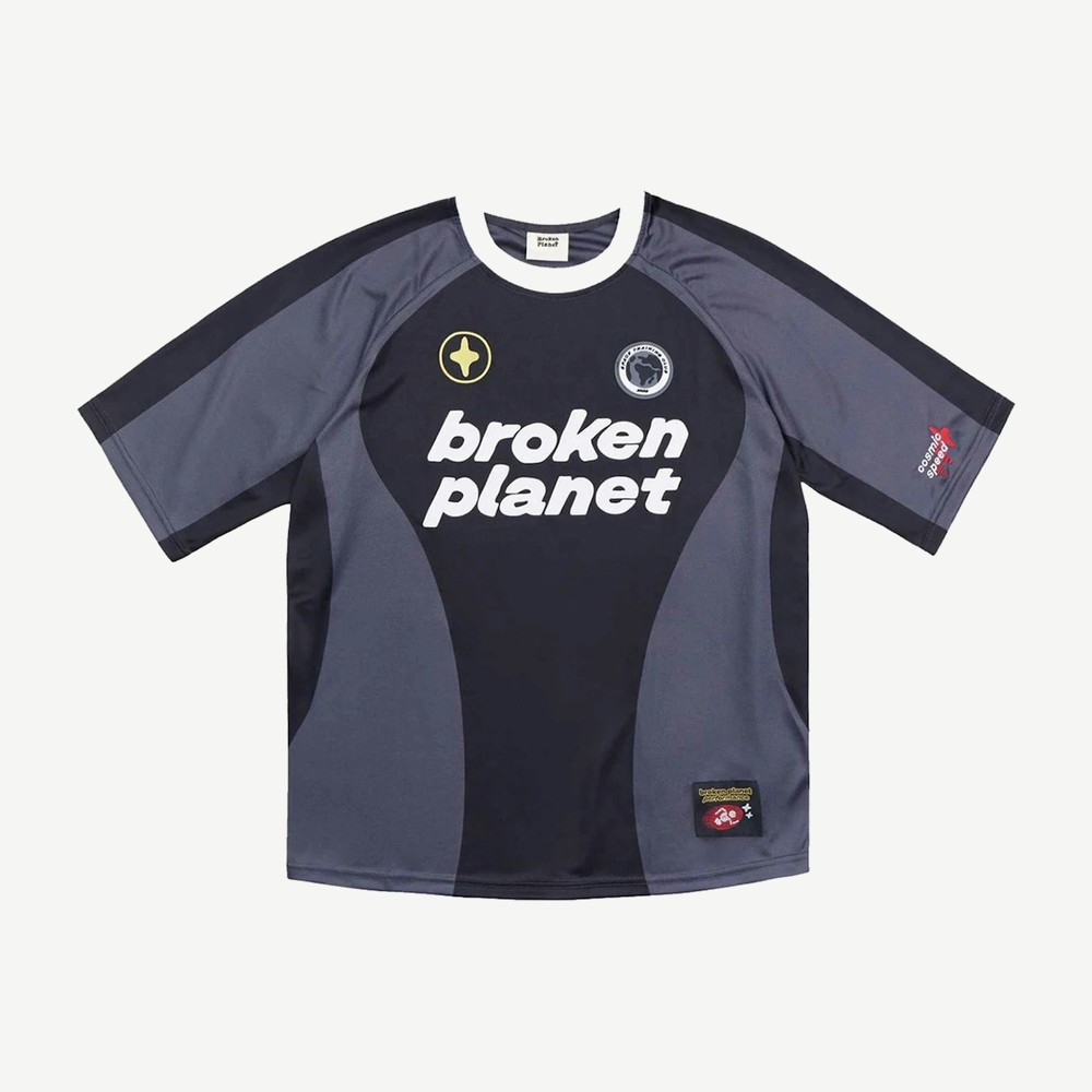 Football Jersey Black Grey
