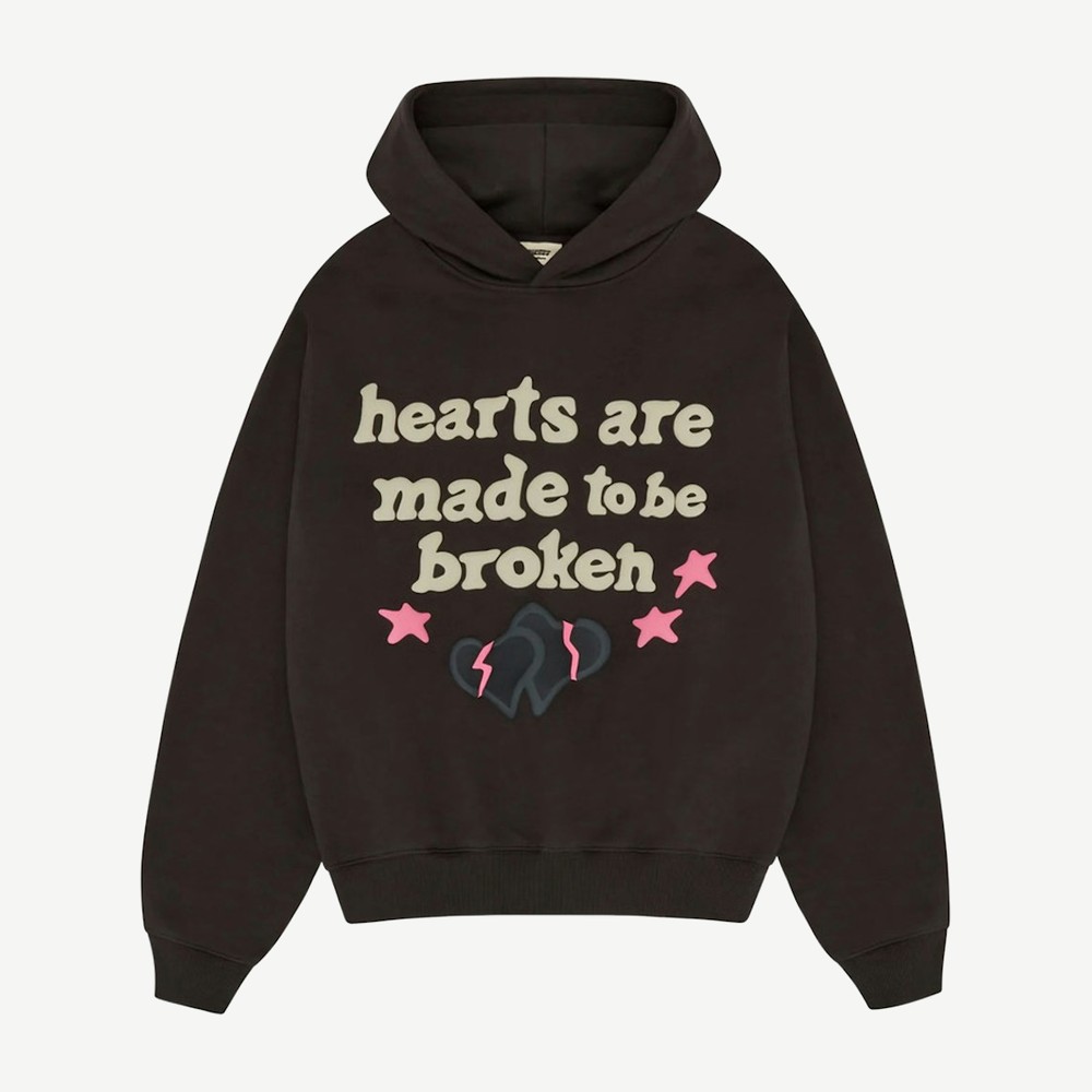 Hearts Are Made To Be Broken Hoodie Soot Black