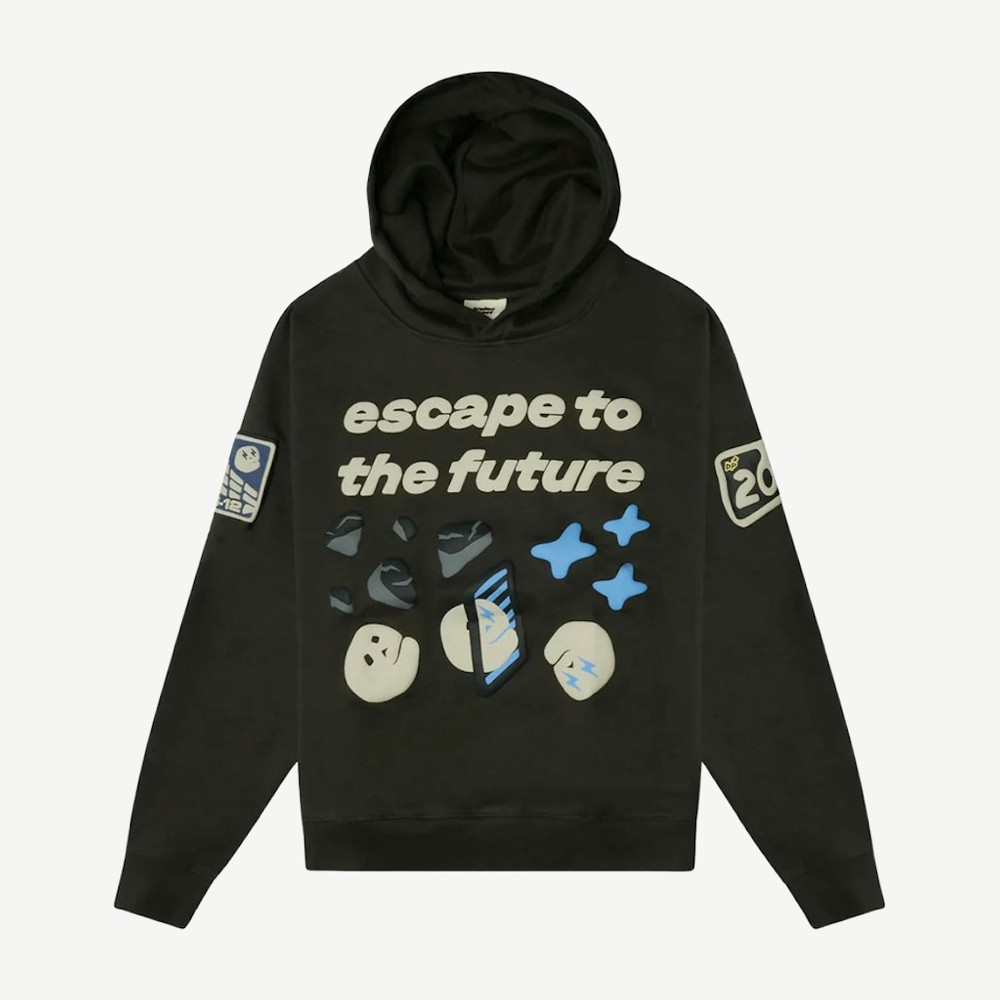 Market Escape To The Future Hoodie Soot Black