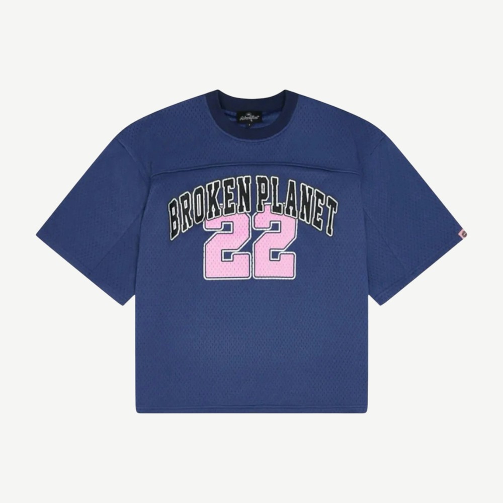 Mesh Jersey Outerspace Blue