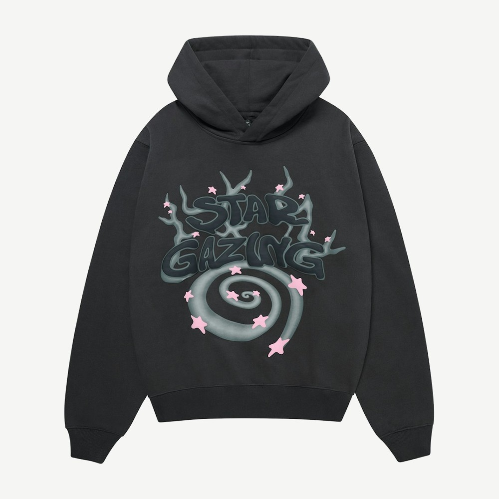 Stargazing Hoodie Soot Black
