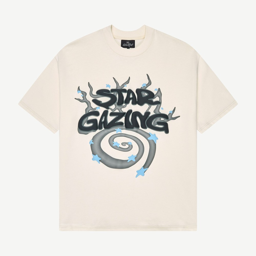 Stargazing T Shirt Vanilla White