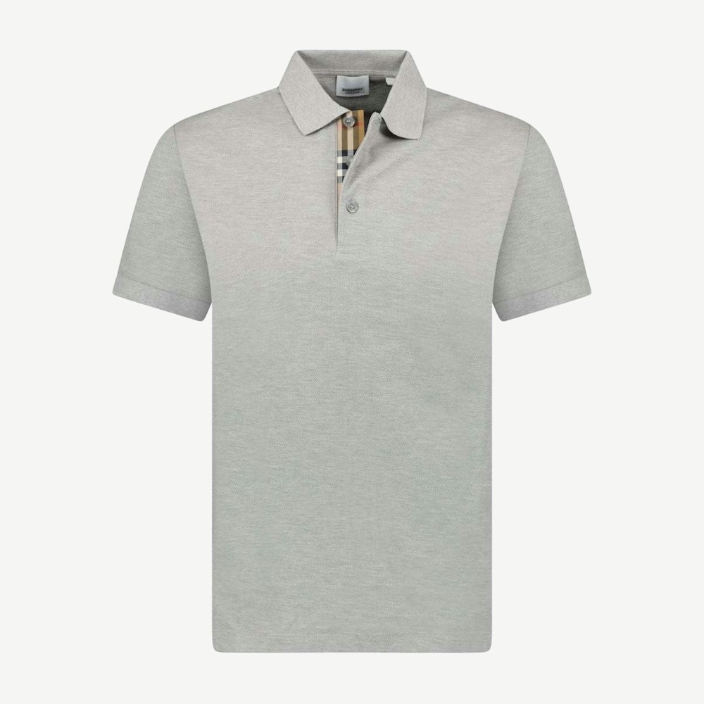 Check Polo White