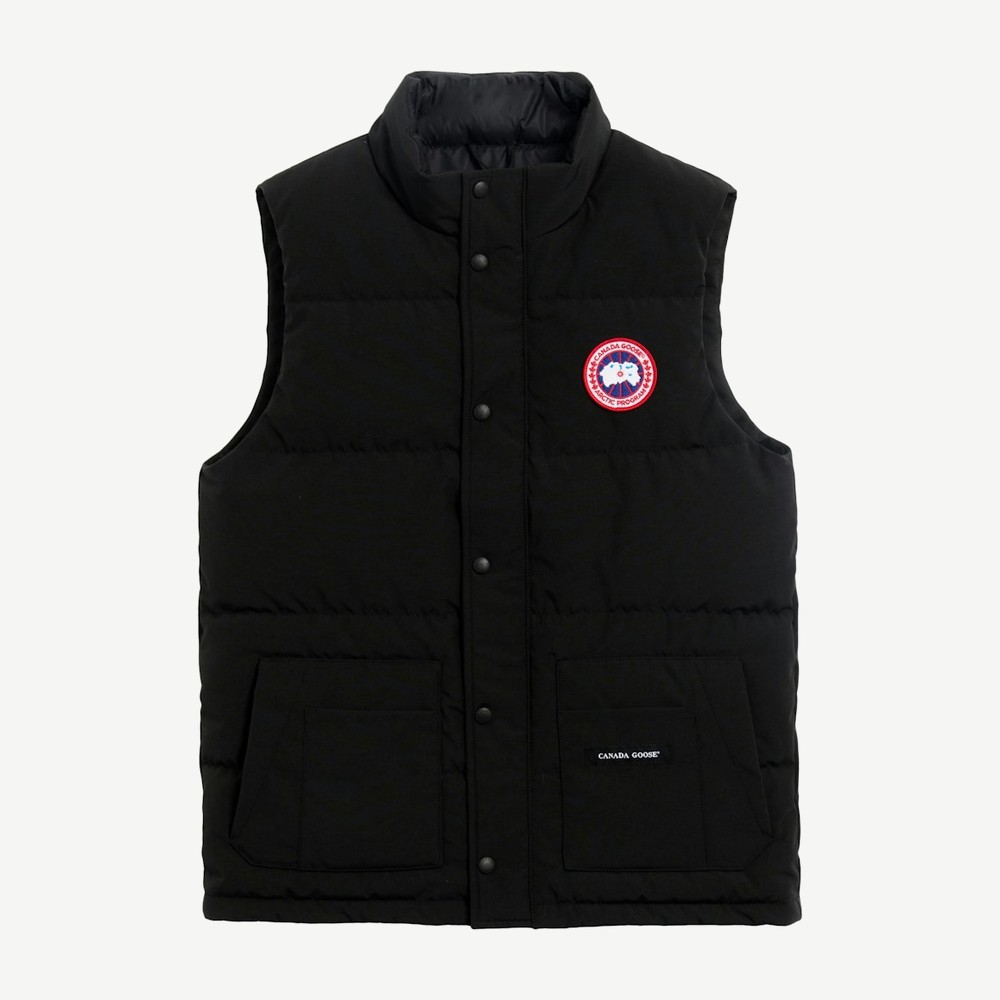 Freestyle Crew Vest Black