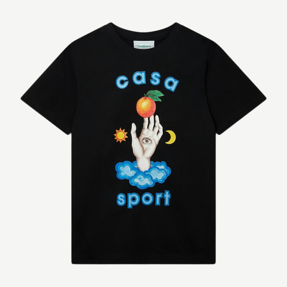 Casa Talisman T Shirt Black Blue