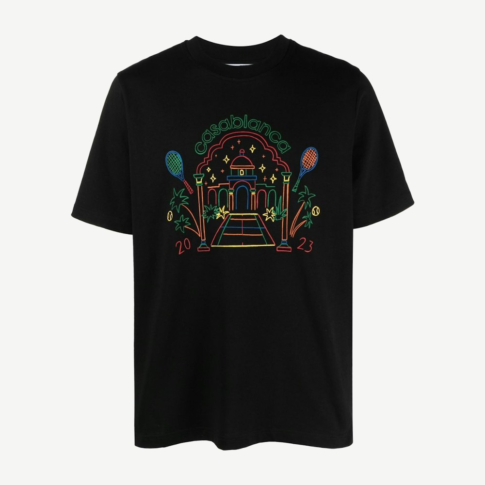 Crayon Temple T Shirt Black