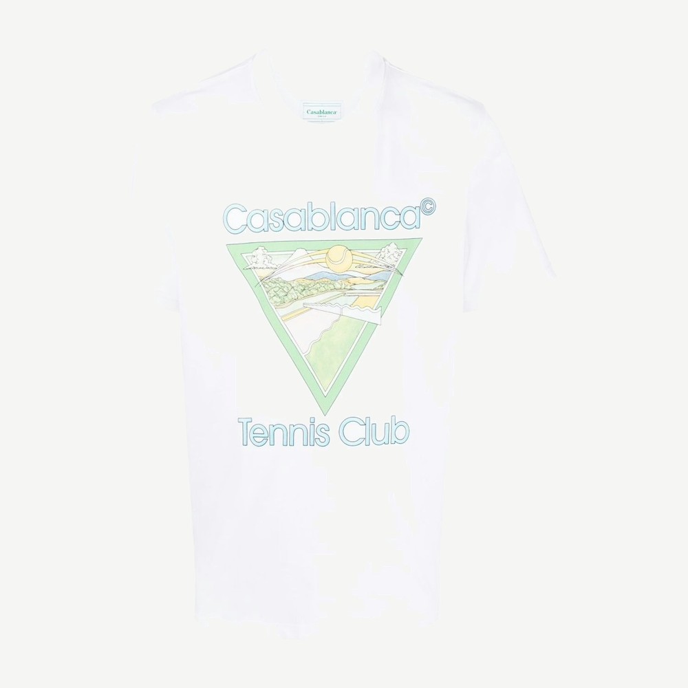 Tennis Club Icon T Shirt White