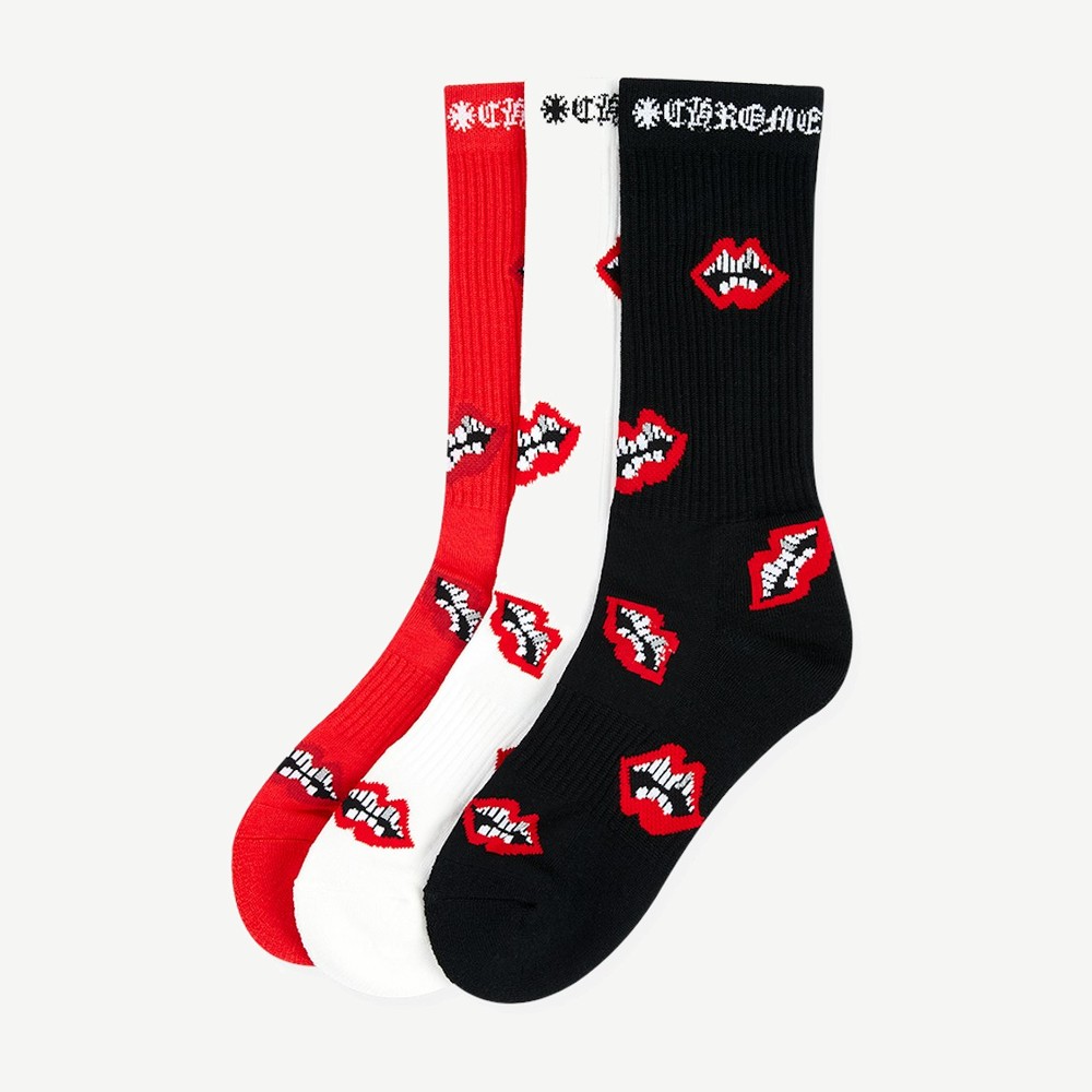3 Pack Chomper Socks Multicolor