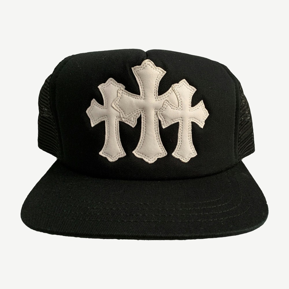 Cemetery Trucker Hat Black