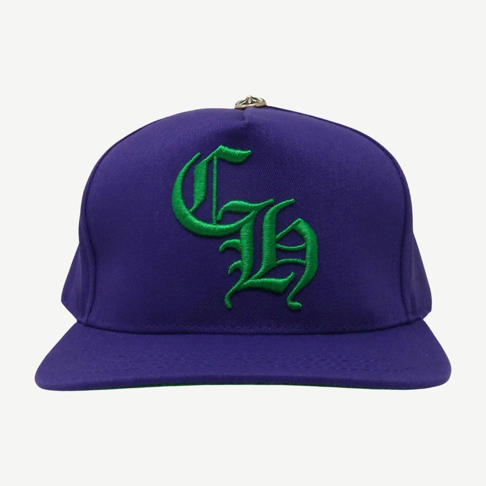Ch Baseball Cap Purple Green